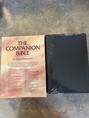 The Companion Bible-KJV Sealed (Leather / Fine Binding) In Box-image