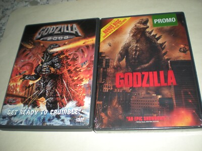 Godzilla 2000 & Godzilla An Epic Showdown DVD Lot-image