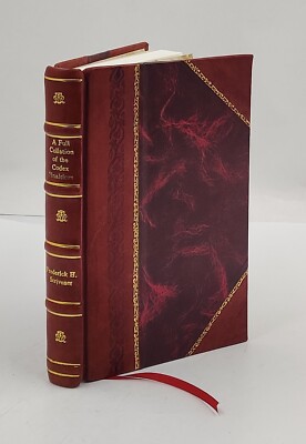 A Full Collation Of The Codex Sinaiticus With The Received Text [Leather Bound]-image