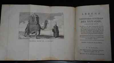 1799/1800 travel book exploration gravures Palmyra Middle East Mecca pilgrimage-image