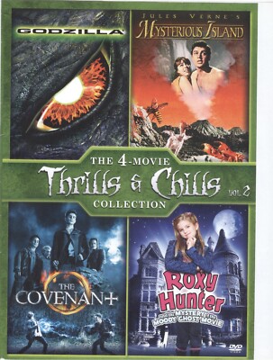 No Disc ORIGINAL COVER ART Thrills & Chills Vol 2 (2013 DVD Cover) Godzilla-image