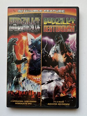 GODZILLA VS SPACE-GODZILLA & GODZILLA VS DESTOROYAH DOUBLE FEATURE DVD RARE-image