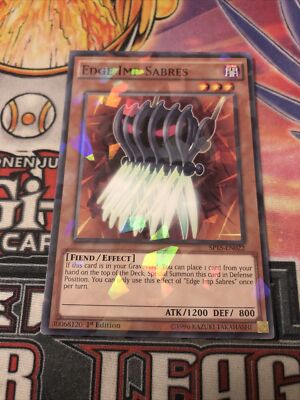 1x Edge-Imp Sabres - SP15-EN022 - Shatterfoil - 1st Edition Lightly Played SP15 -image