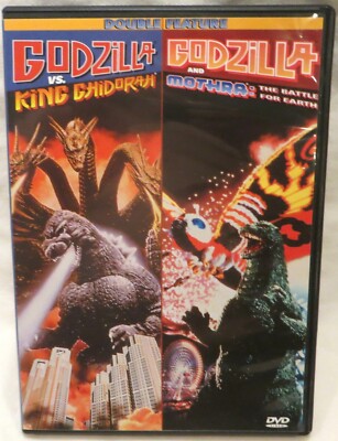 Godzilla vs. King Ghidorah & Godzilla and Mothra The Battle for Earth DVD-image