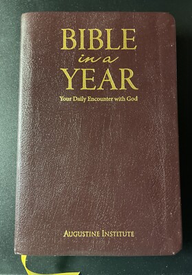 Bible in a Year Augustine Institute Leather-image