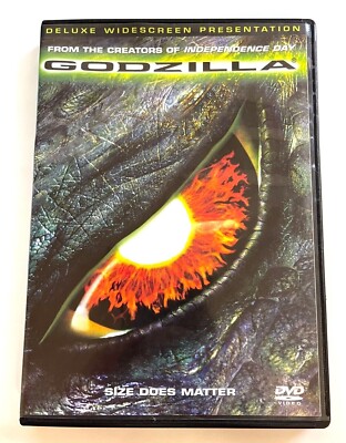 Godzilla DVD Size Does Matter 1998 Columbia TriStar Widescreen- VERY GOOD-image