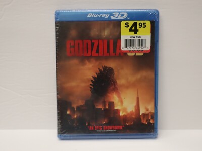 Godzilla (Blu-ray, 2014) New/Sealed-image