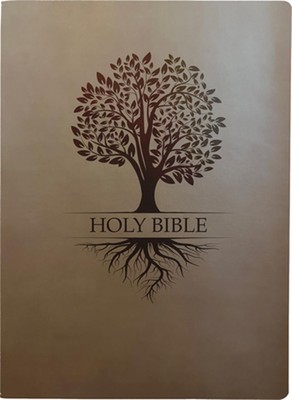 Kjver Family Legacy Holy Bible, Large Print, Coffee Ultrasoft: (King James Versi-image