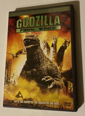 GODZILLA FINAL WARS 50th ANNIVERSARY 2004/05  DVD MOVIE PRE OWNED TESTED -image