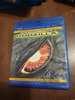 Godzilla Blu-Ray Mastered In 4K, AUTHENTIC, TESTED, SEE PICS, LIKE NEW -image
