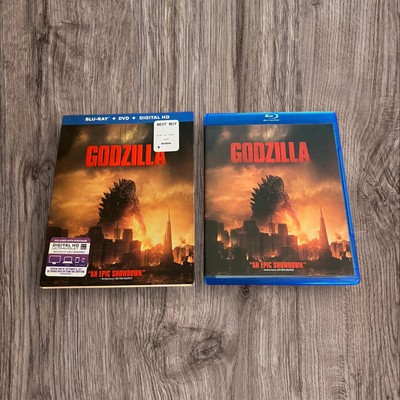 Godzilla (Blu-ray / DVD 2014) With Slipcover MINT DISCS Bilingual Canadian-image