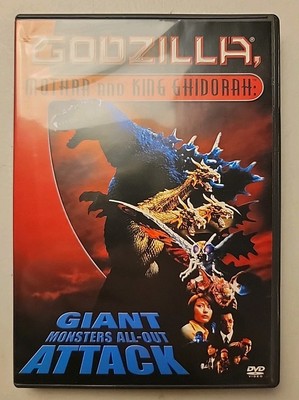Godzilla, Mothra and King Ghidorah: Giant Monsters All-Out Attack (DVD, 2001)-image