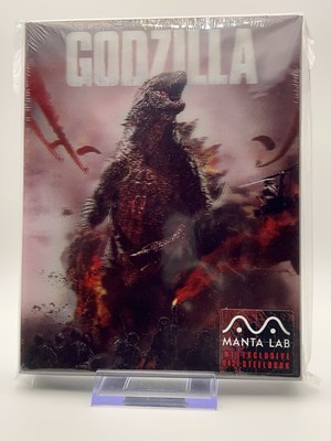 Manta Lab Godzilla Double Lenticular A 4K Blu-ray Steelbook-image