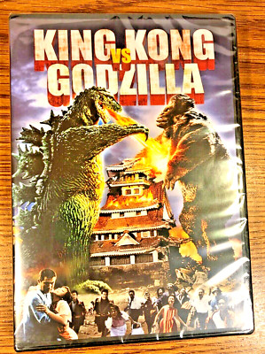 King Kong Vs. Godzilla DVD Horror Movie Universal 1991 Movie Creature Action NEW-image