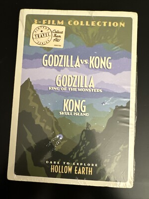 GODZILLA/KONG Skull Island (3-FILM COLLECTION) NEW & Sealed-image