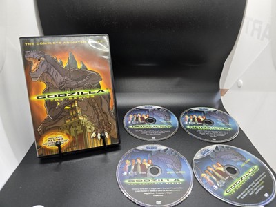 Godzilla: The Complete Animated Series [4 DVD Set Clean Discs] All 40 Episodes -image