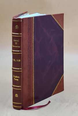 Journal Of Discourses. Volume Index V.1/26 1854/86 1959 [Leather Bound]-image