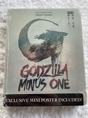 Godzilla Minus One 4K Blu-ray Steelbook / Combined Shipping Rates In Description-image