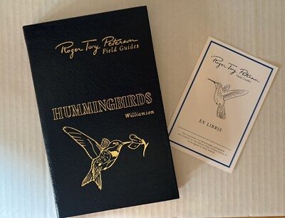 Easton Press Roger Tory Peterson Field Guides HUMMINGBIRDS w/ Book Plate-image