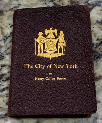 1915 City of New York Illustrated Antique No. 1 Guide Book Rare By: Henry Brown-image