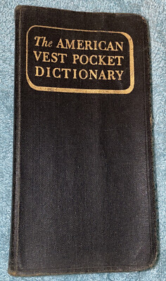 The American Vest Pocket Dictionary VINTAGE 1951-image