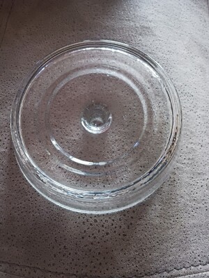 Westmoreland Glass No 1059  7 inch Candle Ashtray Circa 1920's.-image