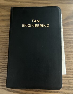 Fan Engineering Buffalo Forge Company 5th Edition Engineer's Handbook-image