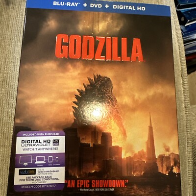 Godzilla (Blu-ray & DVD, 2-Disc Set w/ Slipcover)-image