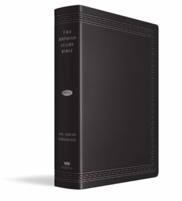 The Jeremiah Study Bible, NKJV Large Print Edition, Black LeatherLuxe® w/thumb -image