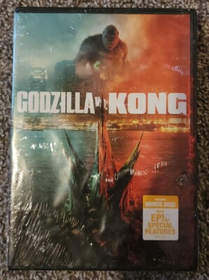 Godzilla Vs. Kong (DVD, 2021) Brand new sealed!-image
