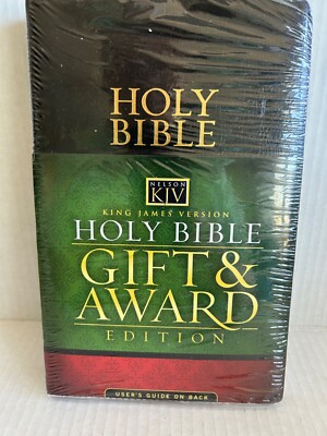 Holy Bible Gift and Award Edition NIP KJ Nelson-image