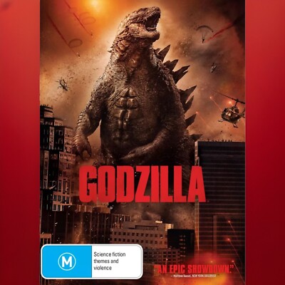 DVD Godzilla R4 Action Sci Fi Legendary Monster Aaron Johnson Elizabeth Olsen-image