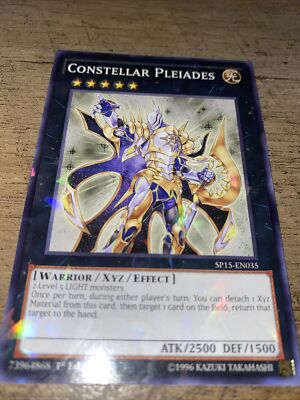 Constellar Pleiades - Yu-Gi-Oh! SP15-EN035 1st Edition Shatterfoil MINT💎-image
