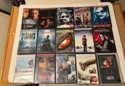 Horror Movie DvD Lot of 27-the ring,ma,godzilla, what you see is what you get-image