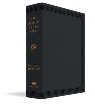 The Jeremiah Study Bible, Esv, Black Leatherluxe (Indexed): What It Says. What-image