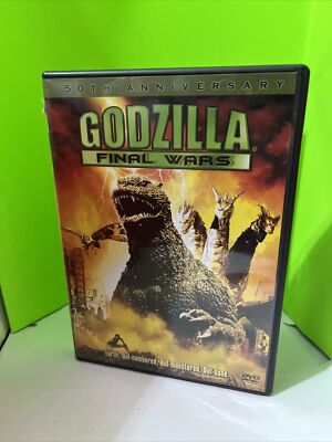 GODZILLA - FINAL WARS  50th Anniversary DVD Widescreen   Rodan Mothra Like New-image