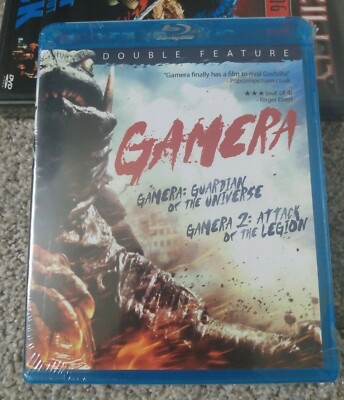  Gamera Guardian of Universe  Gamera 2 Attack of The Legion Blu-Ray NEW GODZILLA-image