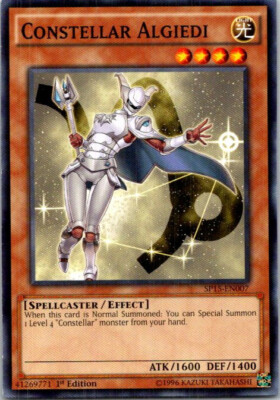 Constellar Algiedi SP15-EN007 Yu-Gi-Oh! Light Play 1st Edition-image