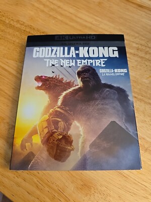 Godzilla x Kong The New Empire (4K Ultra HD + Digital) W/Slipcover New Sealed-image