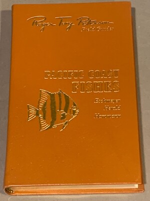 Easton Press Roger Tory Peterson Field Guides Pacific Coast Fishes NEW-image