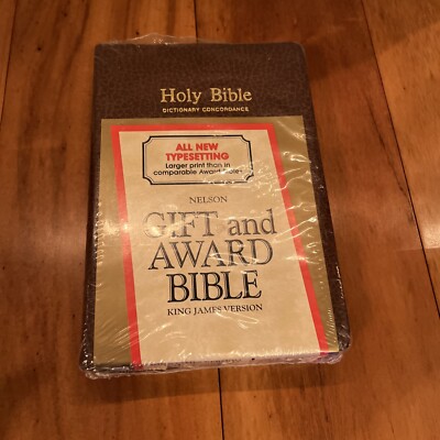 Vintage Holy Bible: King James Version Gift and Award 162Br-image