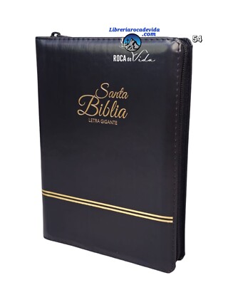 Biblia letra gigante 14 puntos tamaño manual Reina valera 1960 negro con índice -image