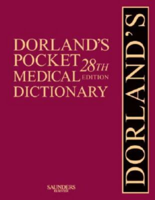 Dorland's Pocket Medical Dictionary with - 9781416034209, Dorland, leather bound-image