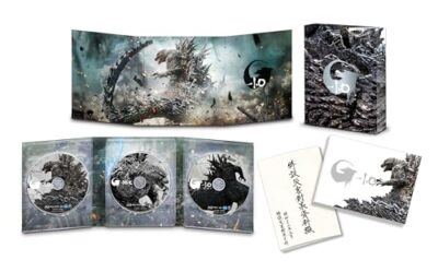 Godzilla Minus One -1.0 Deluxe Edition 3 Blu-ray+2 Booklet+Case Japan TBR-34168D-image