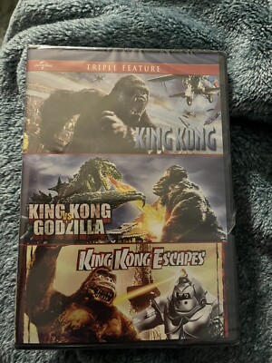 Universal King Kong, King Kong vs Godzilla, King Kong Escapes Movie DVD-image