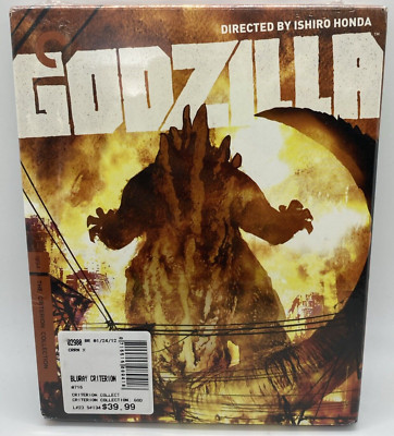 GODZILLA (Criterion Collection) (Blu-Ray) Original Ishiro Honda NEW SEALED-image