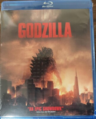 Godzilla (Blu-ray, 2014) NEW SEALED Action Sci-fi Kaiju Bryan Cranston-image