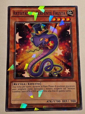 Performapal Whip Snake●Shatterfoil●YUGIOH●SP15●ITALIAN●1st ED●NM●09397-image