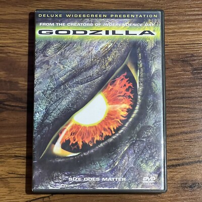 Godzilla - Size Does Matter DVD 1998 New  Sealed Deluxe Widescreen Presentation-image