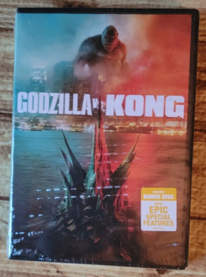 Godzilla Vs. Kong (DVD, 2021) Brand New in Sealed Package-image